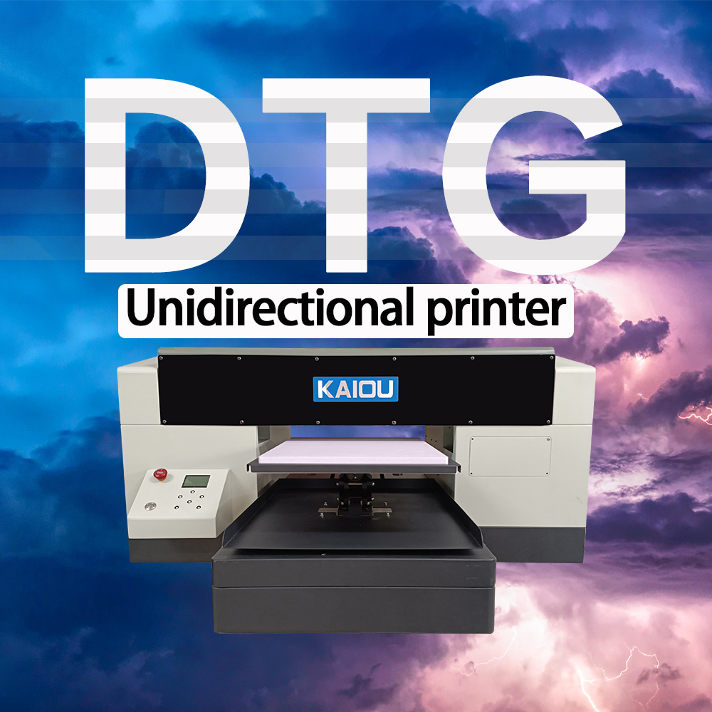 Impresora DTG rápida de gran formato de plataforma única