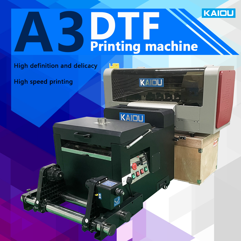 Kaiou 2023 nueva impresora DTF de 30 cm XP600 cabezal de impresión